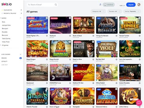 Slots io casino online