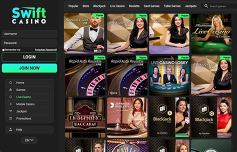 Swift casino app