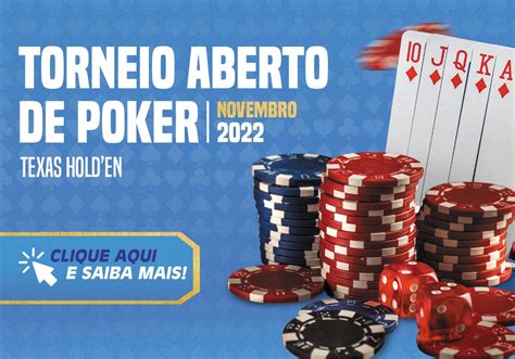 Texas holdem torneio de software livre