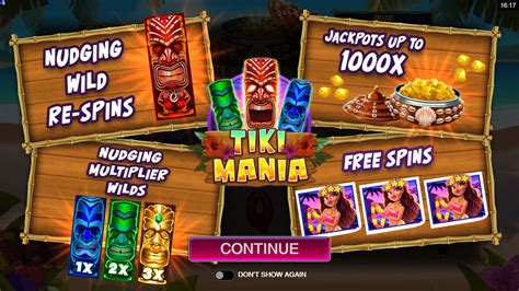 Tiki Mania Slot Grátis