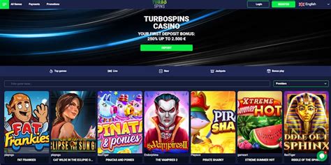 Turbospins casino aplicação