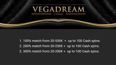 Vegadream casino bonus