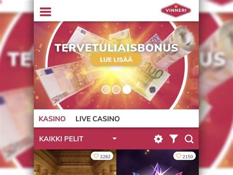 Vinneri casino bonus