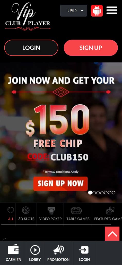 Vip club player casino login