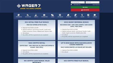 Wager7 casino mobile