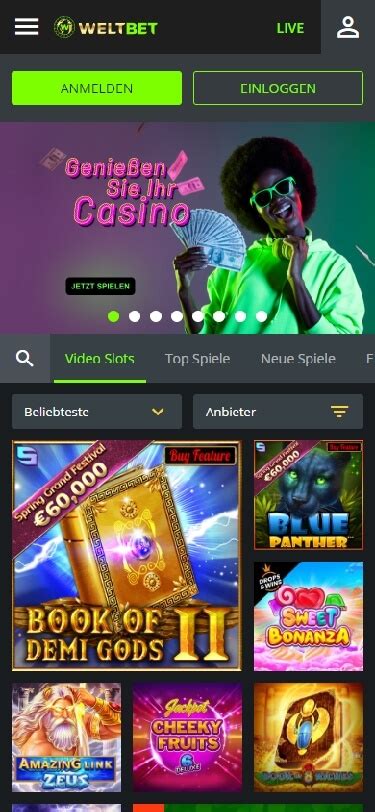 Weltbet casino aplicação