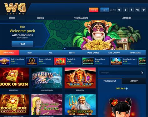 Wg casino aplicação