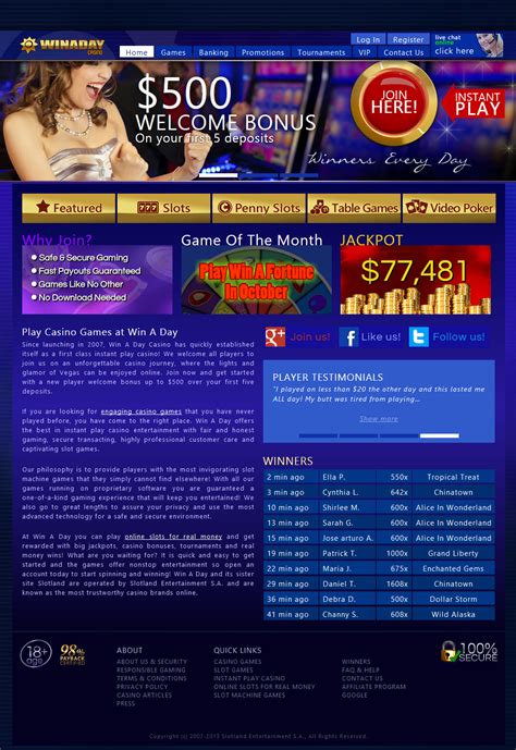 Win a day casino download