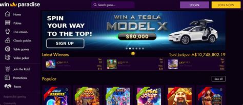 Win paradise casino mobile