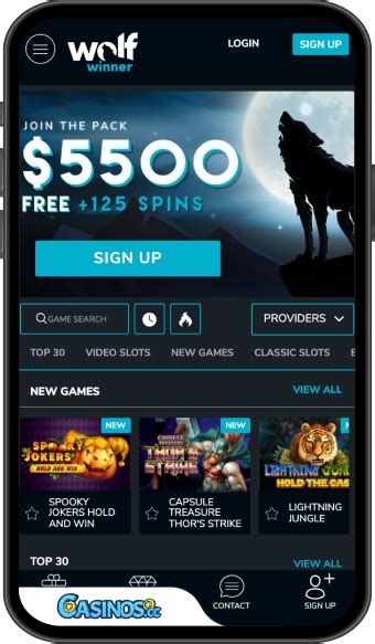 Wolf winner casino app