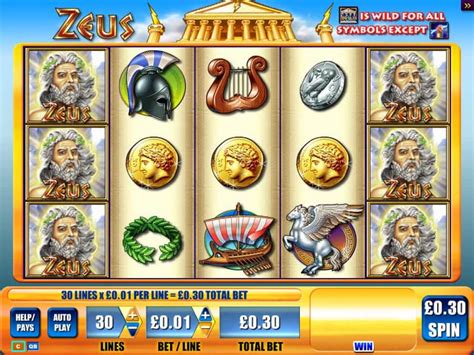 Zeus máquina de slots grátis