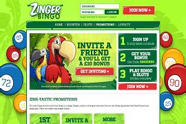 Zinger bingo casino